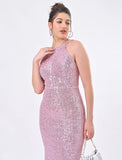 Baby Pink sequin dress