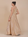 Golden Silk dress