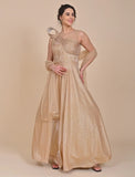 Golden Silk dress